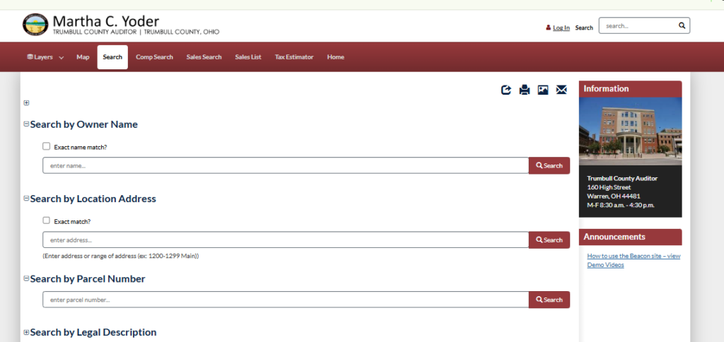 Trumbull County Auditor’s